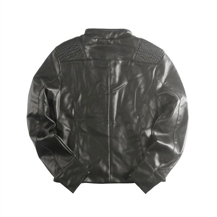 Ladies Bomber Pu Jacket