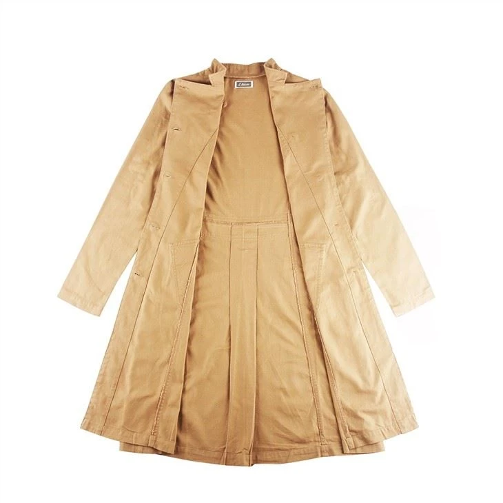 Ladies Longline Chino Jacket